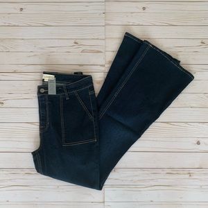 Francescas Harper Heritage Mid-Rise Flare Jeans
